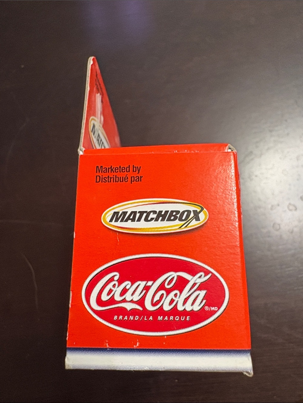 NIP Matchbox Coca‑Cola Silver & Red Convertible VW Beetle - Picture 4 of 6